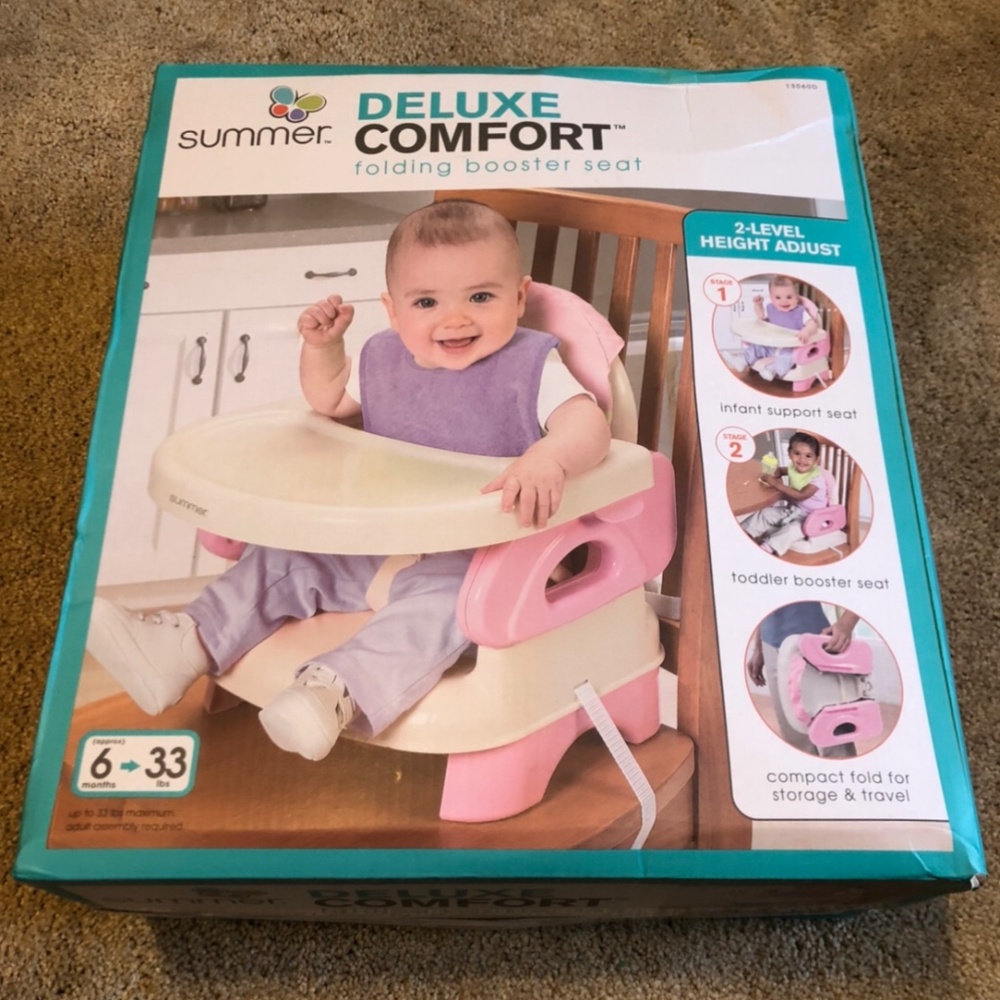 Deluxe Comfort Booster Seat